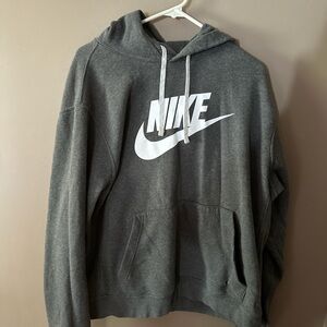 Grey Nike hoodie size XL